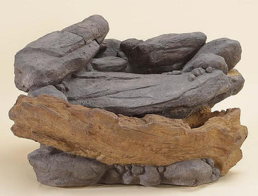 Mccloud Falls Outdoor Cast Stone Garden Fountain Fountain Tuscan